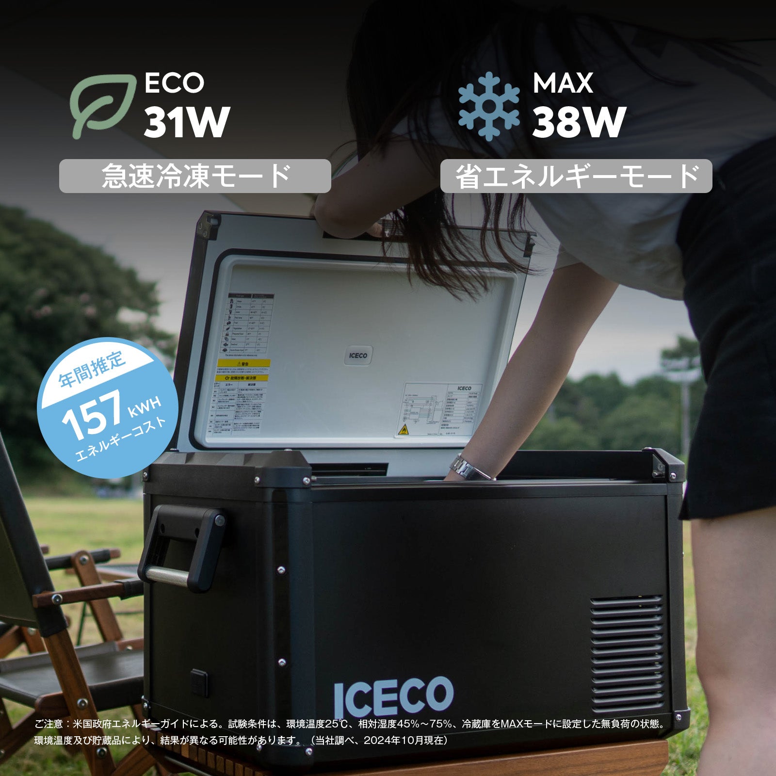 VL35ProS ポータブル冷蔵庫+アクセサリーセット