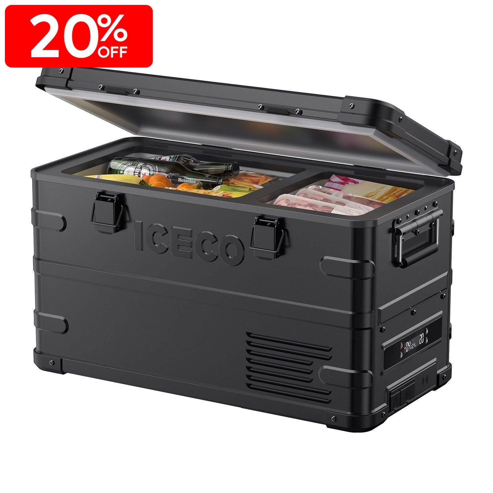 6周年記念 APL35 Black ポータブル冷蔵庫 35L | ICECO