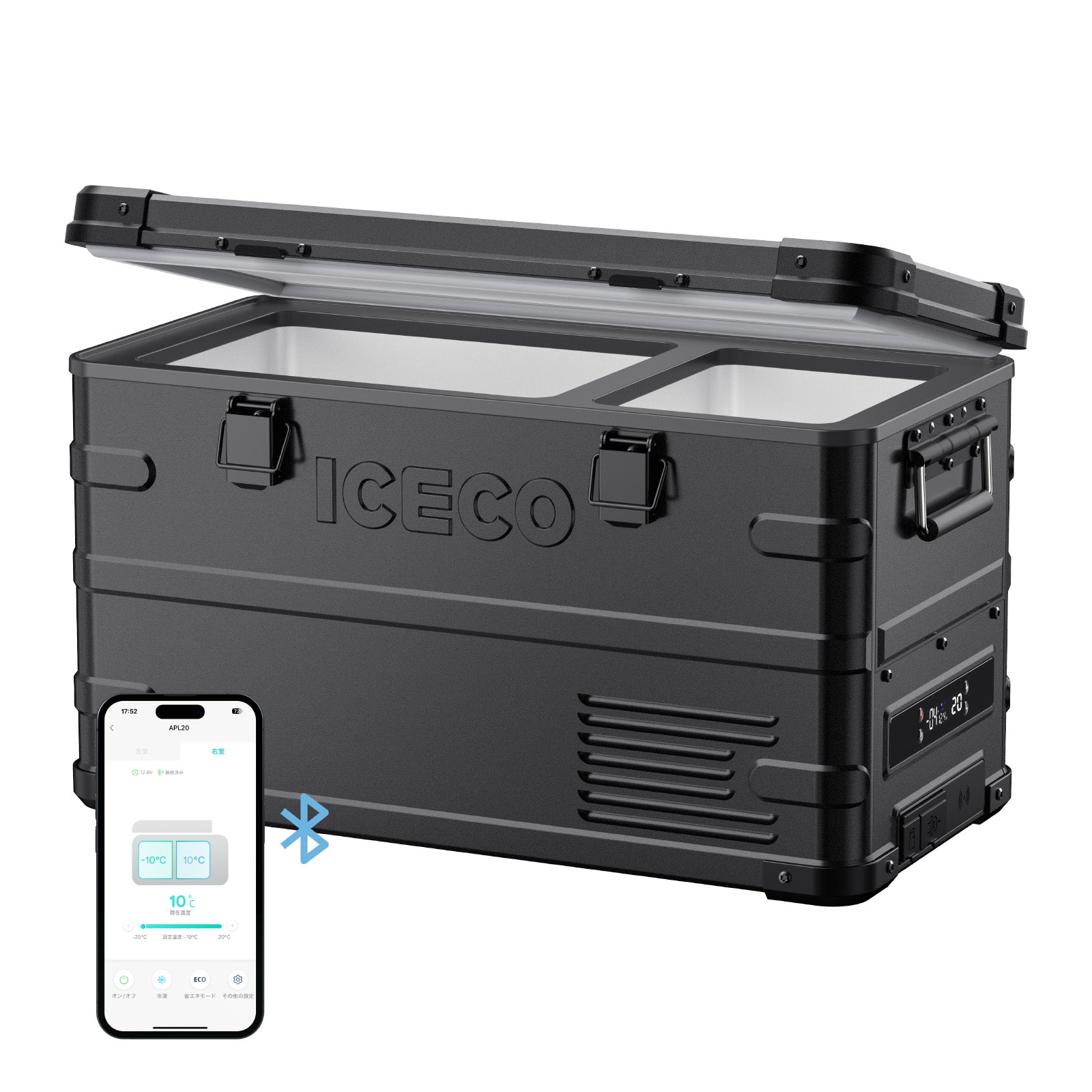 6周年記念 APL35 Black ポータブル冷蔵庫 35L | ICECO