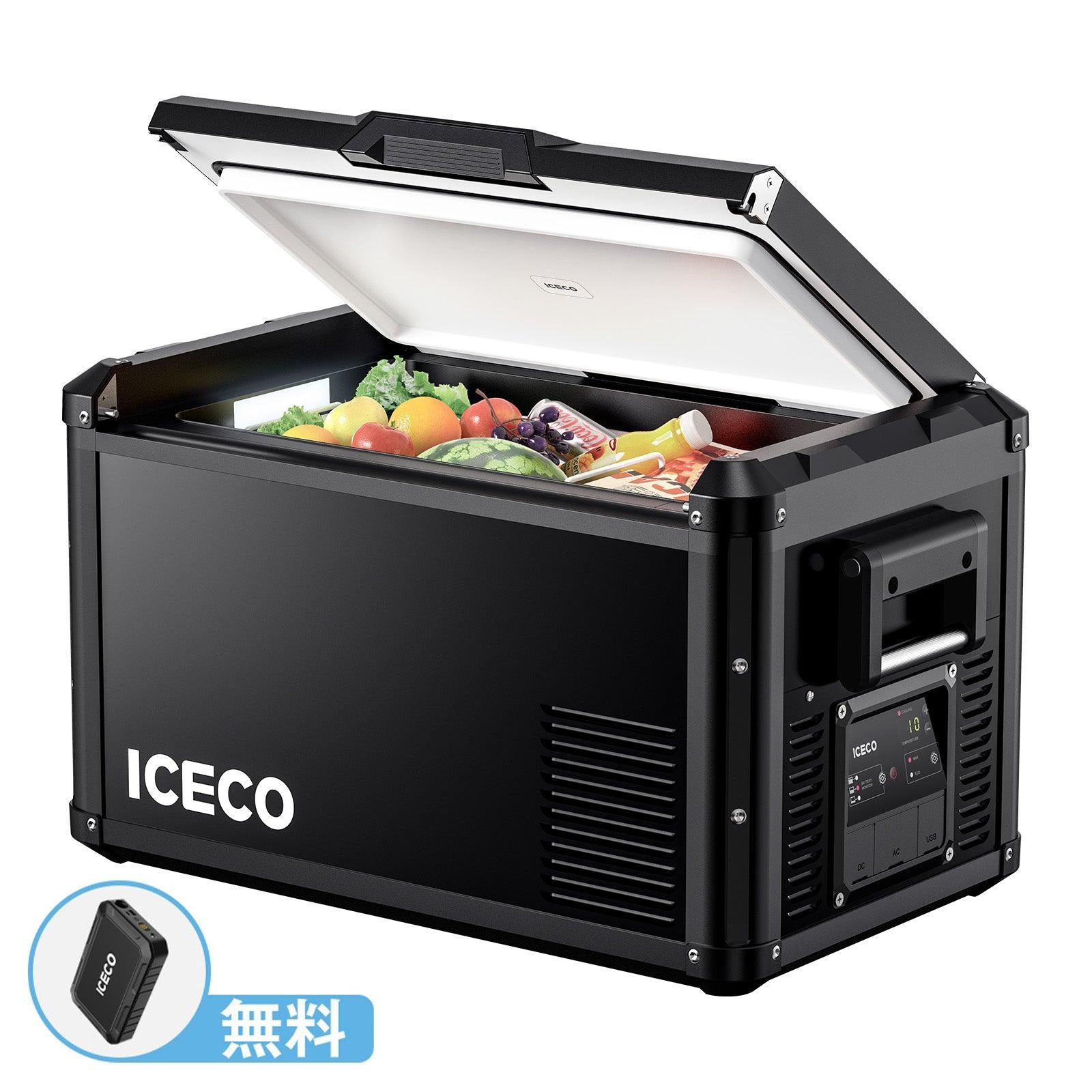 iceco 車載 冷蔵庫 35L  DC12V/24V・家庭用コンセント対応 VL35ProS ポータブル冷蔵庫 車載用冷蔵庫 35L | ICECO
