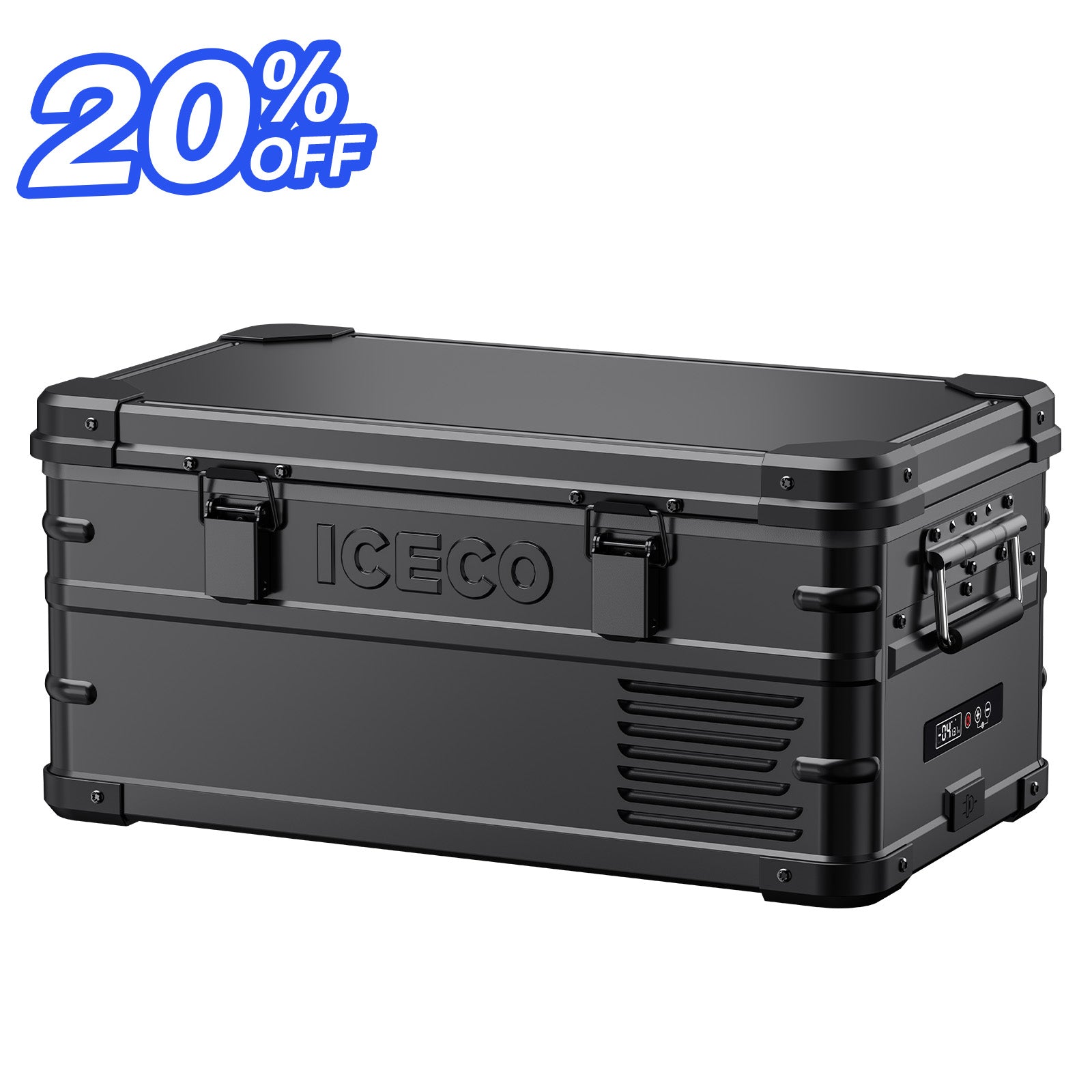 6周年記念 APL20 Black ポータブル冷蔵庫 20L | ICECO