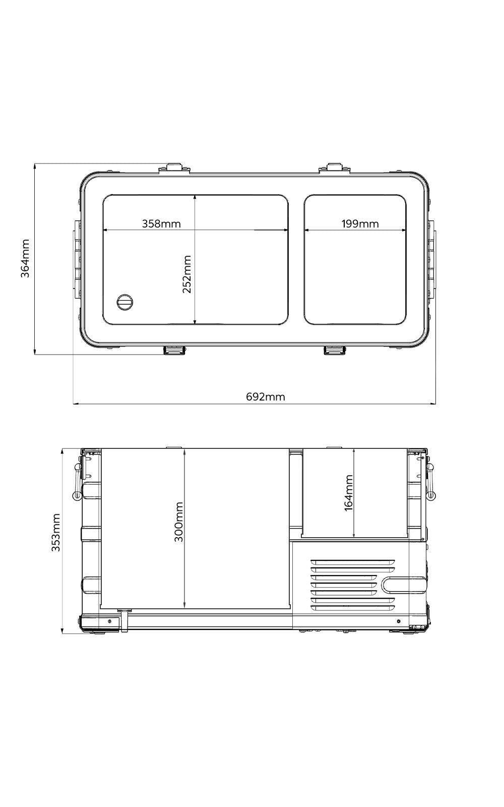 6周年記念 APL35 Black ポータブル冷蔵庫 35L | ICECO