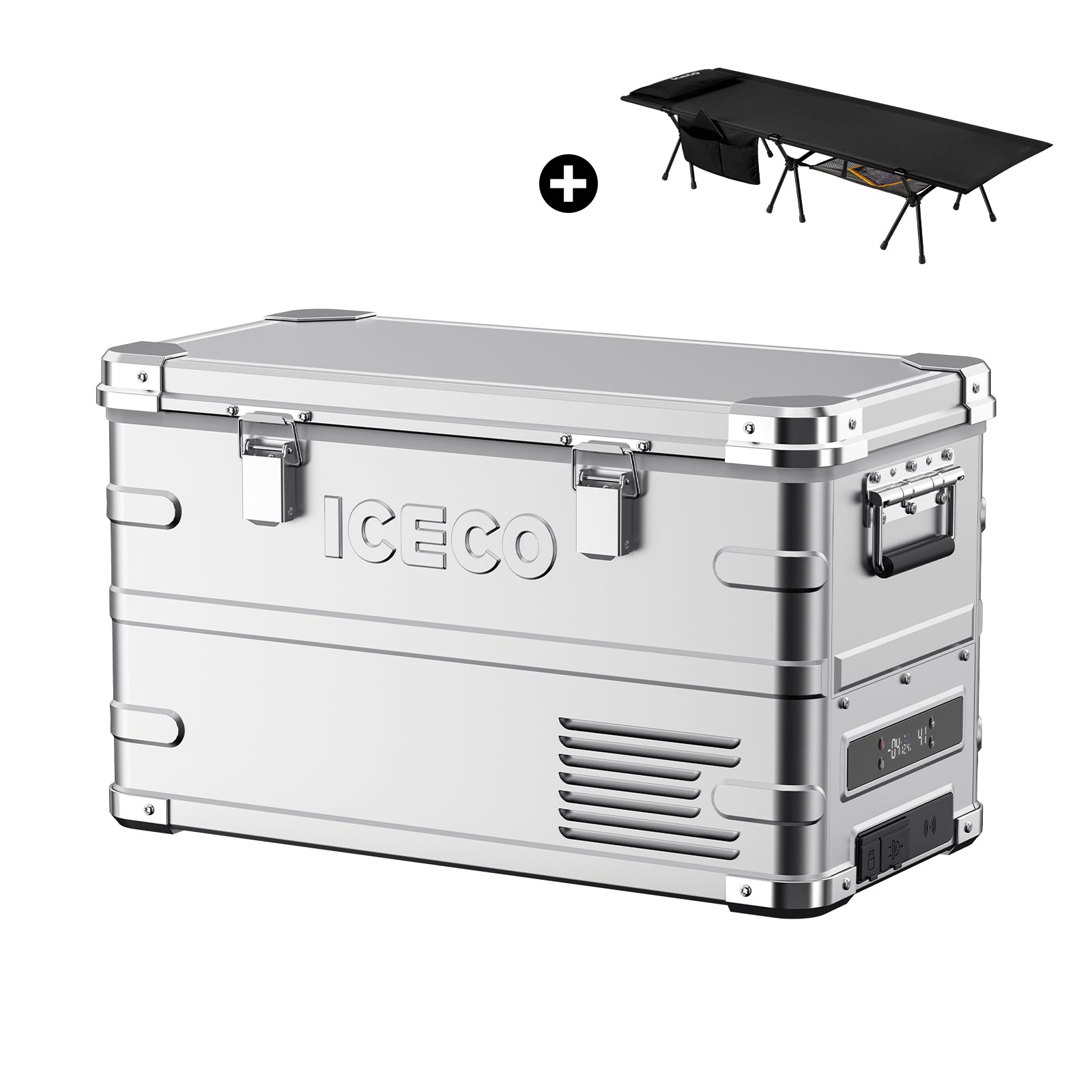 APL35 ポータブル冷蔵庫+CC190 キャンプコット