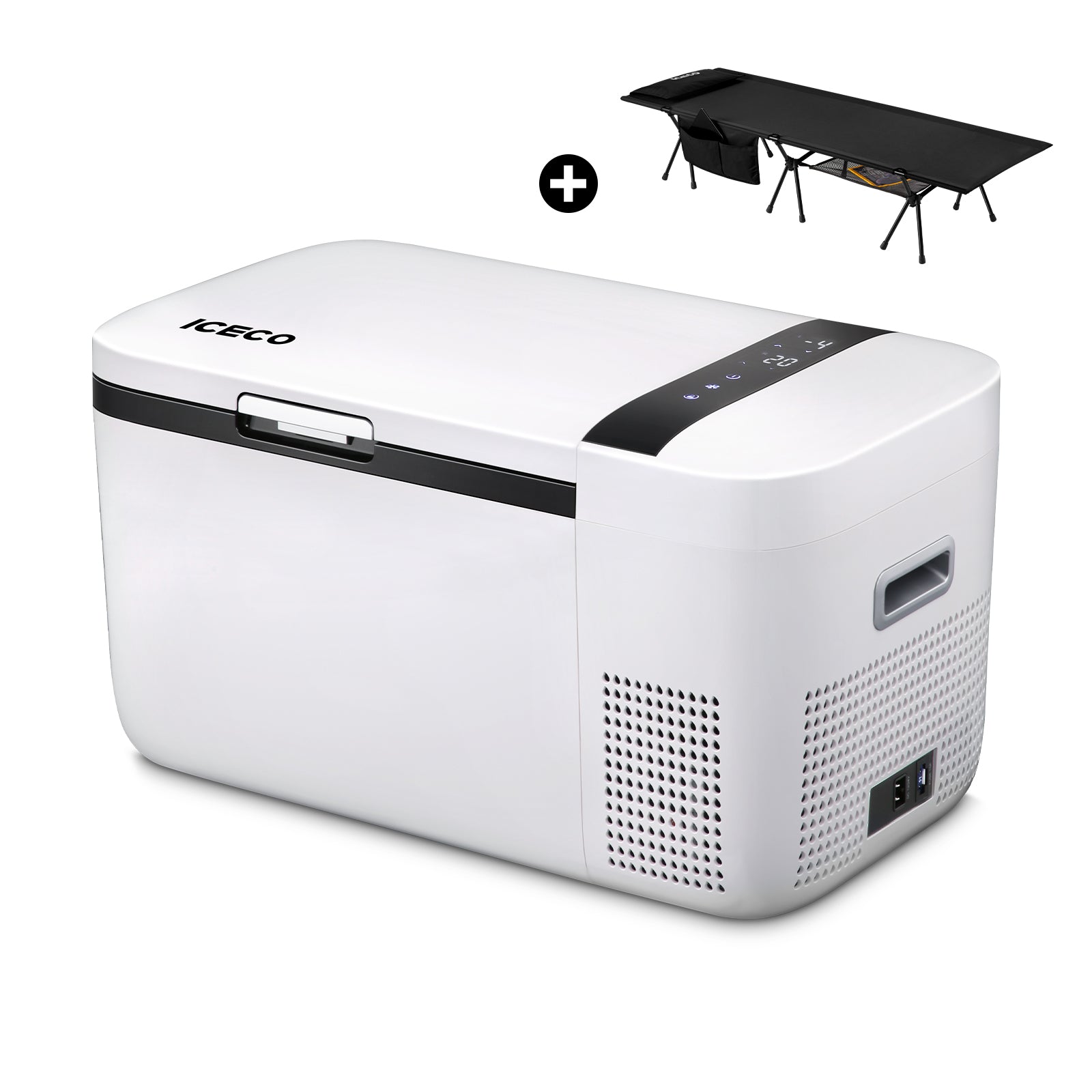 GO20 ポータブル冷蔵庫+CC190 キャンプコット