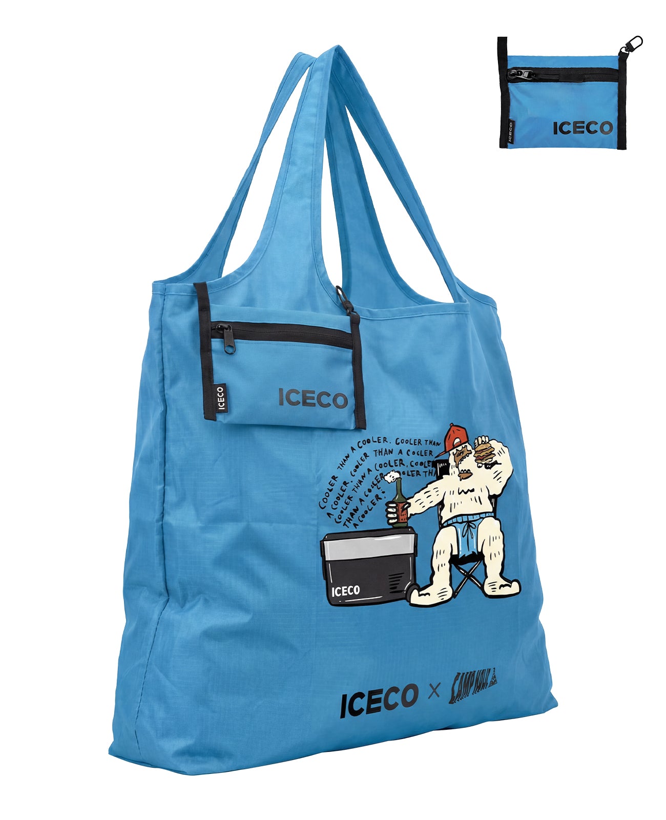ICECO×camp holic 別注コラボレーション エコバッグ