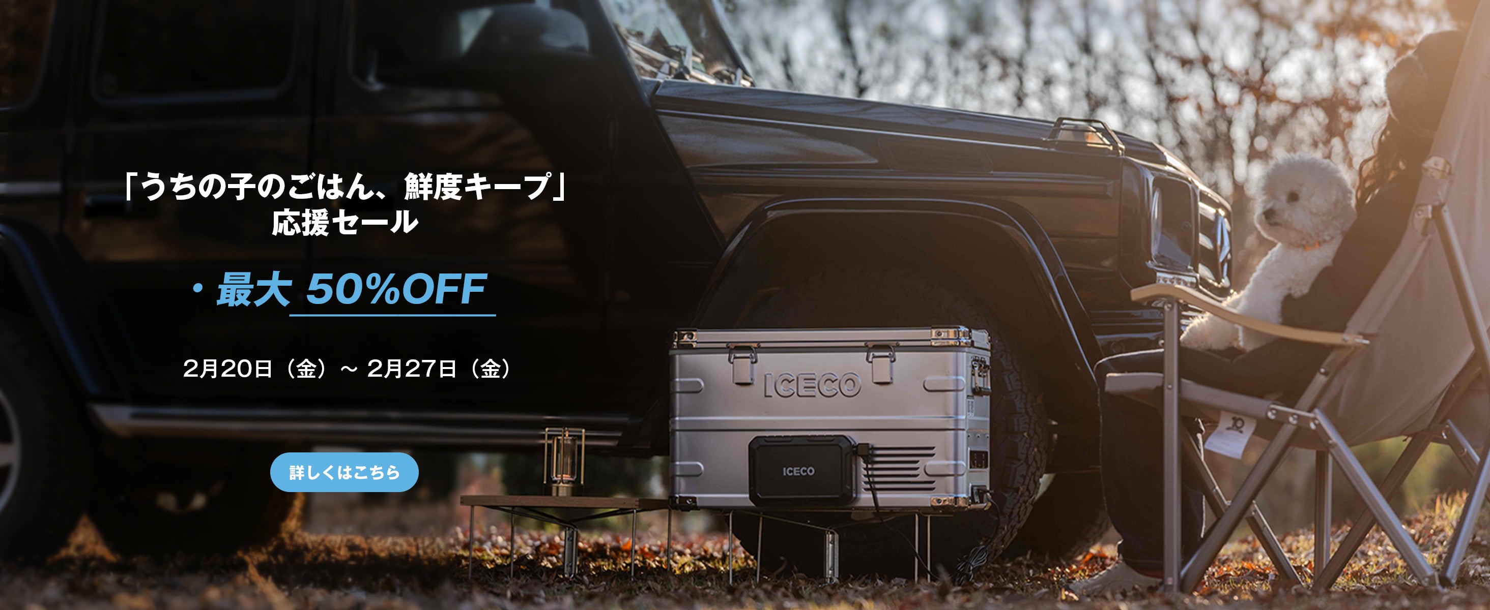 ポータブル冷蔵庫・キャンプ用品なら | ICECO Japan