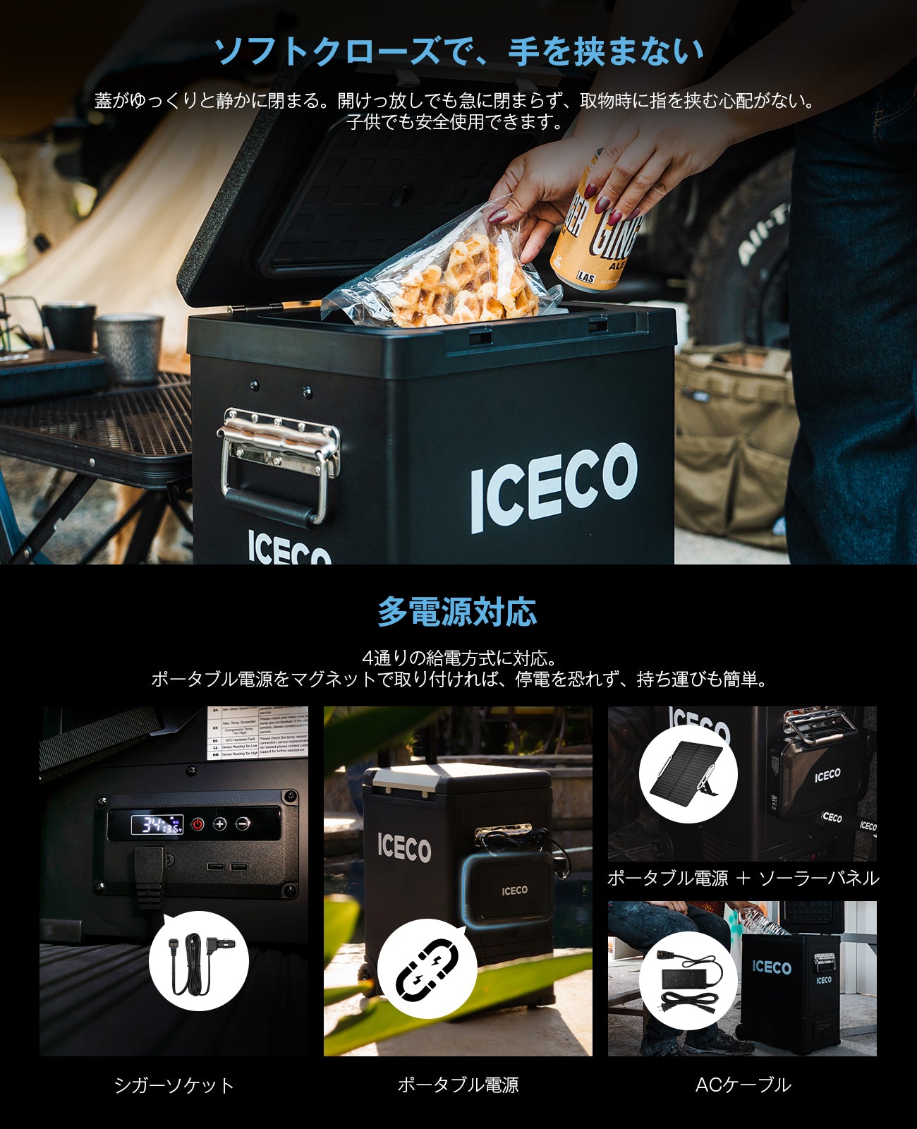 IPT20 ポータブル冷蔵庫 18L | ICECO