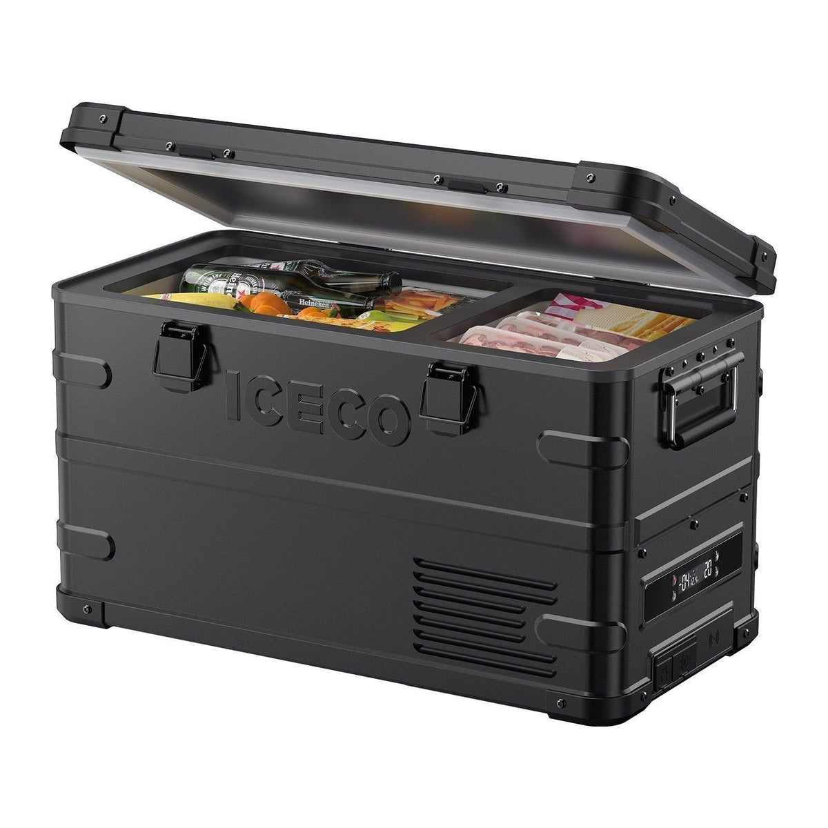 6周年記念 APL35 Black ポータブル冷蔵庫 車載用冷蔵庫 35L | ICECO
