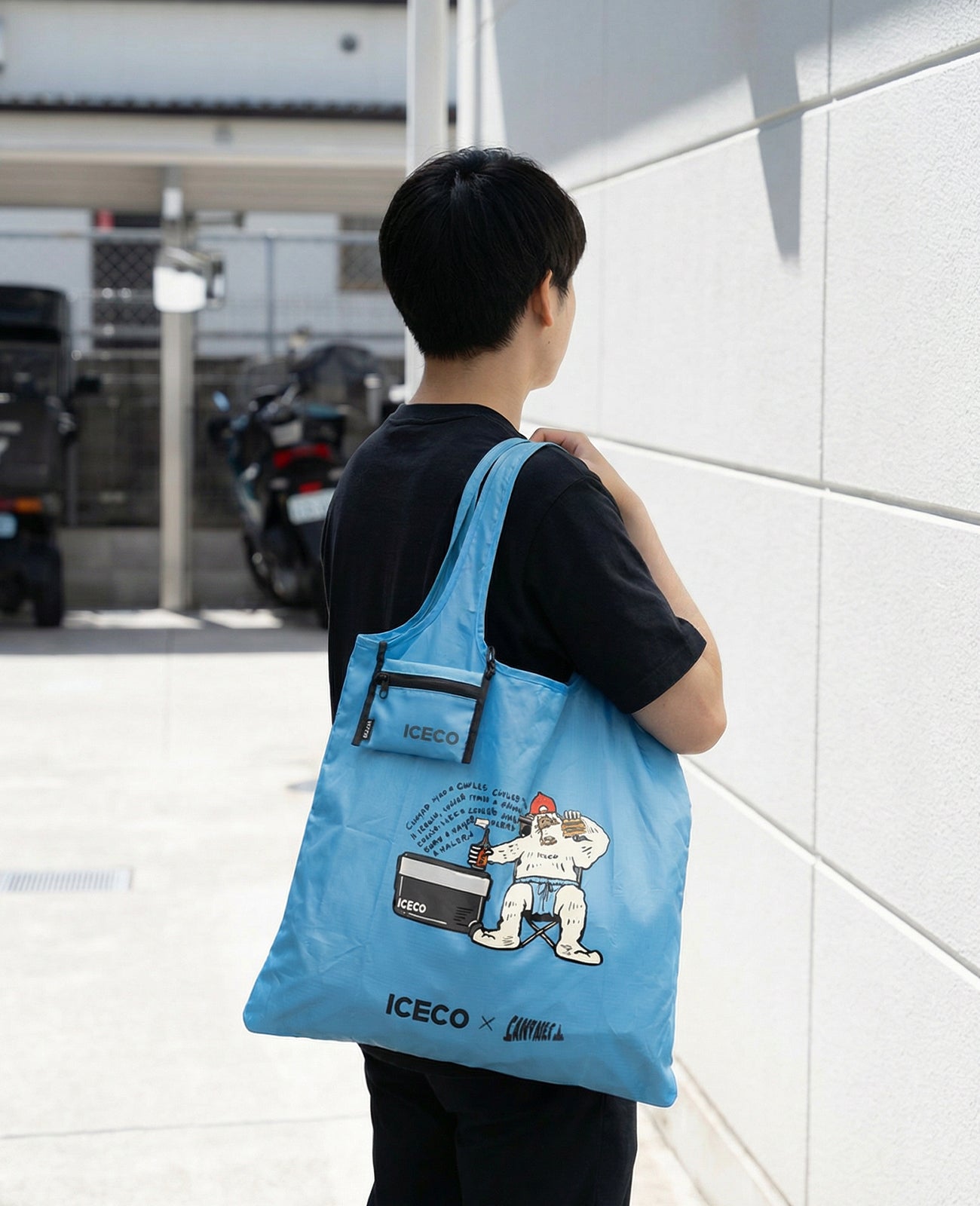 ICECO×camp holic 別注コラボレーション エコバッグ