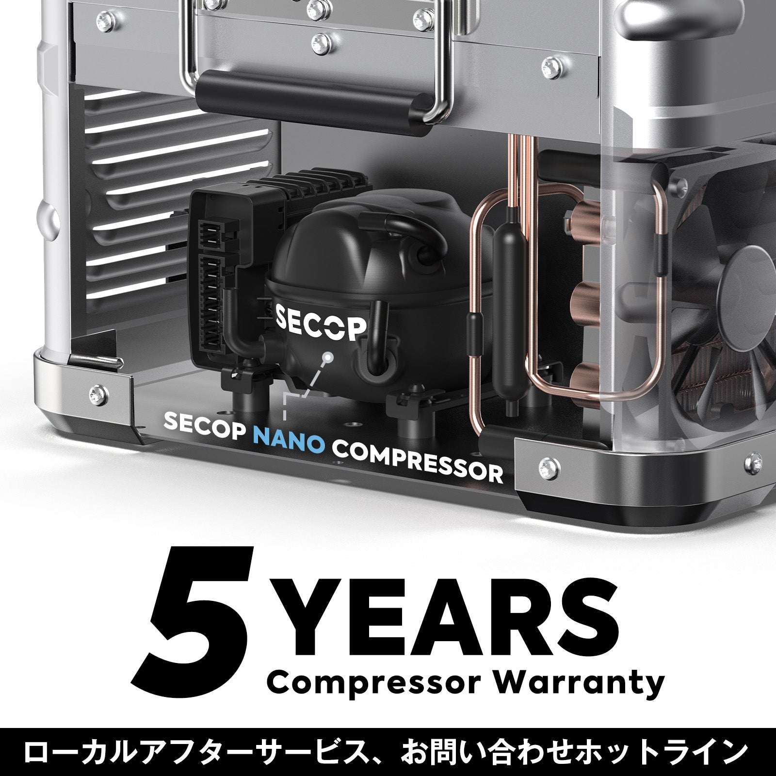 Amazon.co.jp: ICECO APL35 アルミ製 ポータブル冷蔵庫 35L -20