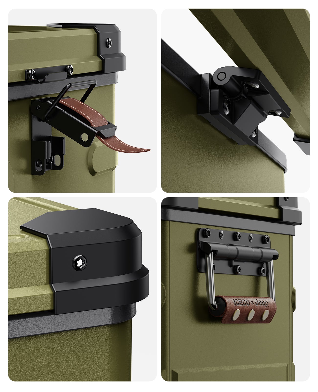 ICECO × Jeep® APL35 Limited Edition Olive Green ポータブル冷蔵庫 35L | ICECO