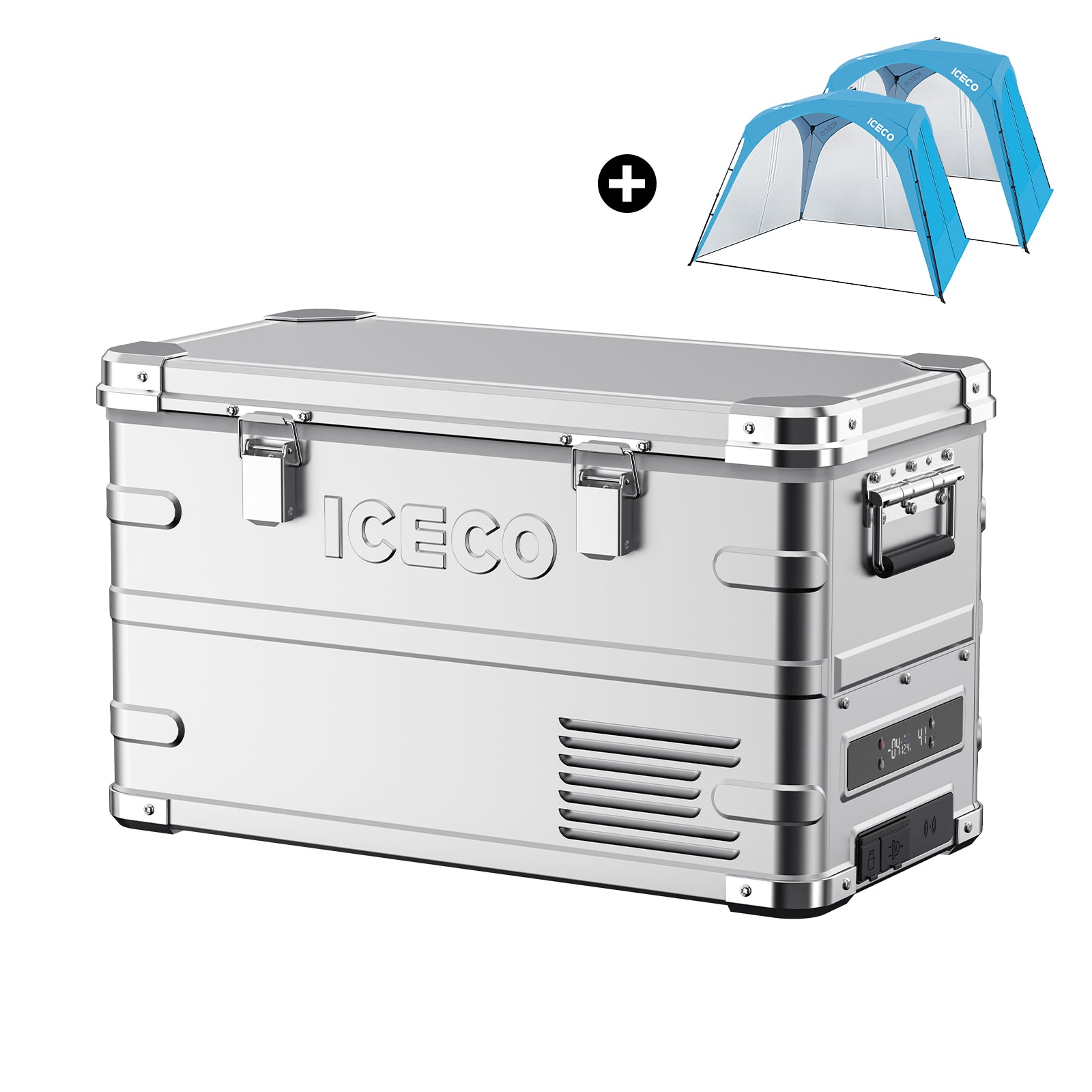 ICECO APL35 ポータブル冷蔵庫 APL35 ポータブル冷蔵庫+タープテント2張