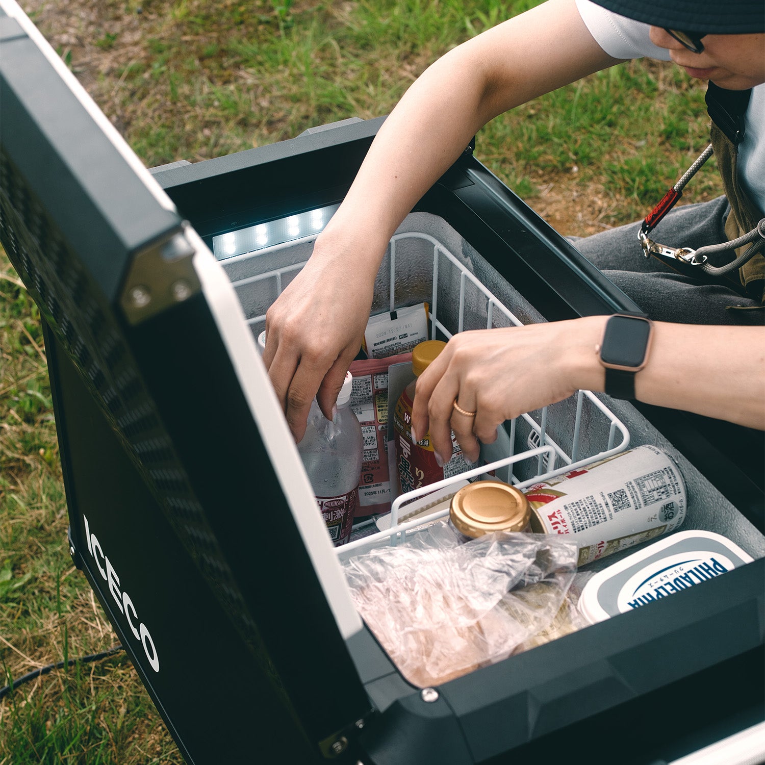 ICECO ポータブル冷蔵庫―シングル温度制御モデル